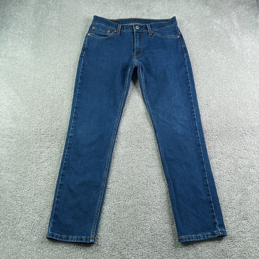 Levis Jeans Mens 30x30 Blue 511 Slim Fit Stretch Denim Classic Casual Pants